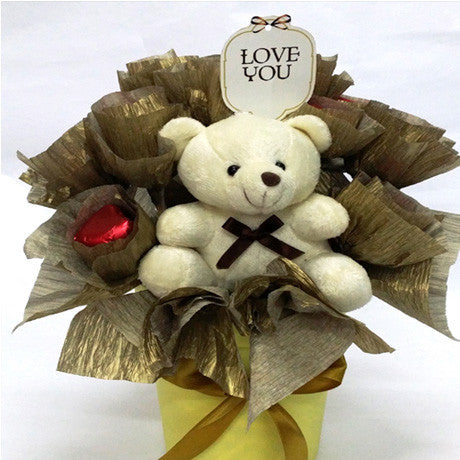 Love You Chocolate Bouquet