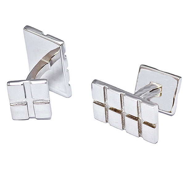 Jango Cufflinks 925 Sterling Silver By Kelvin Gems