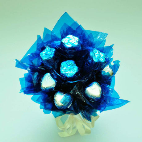 Silver Blue Bouquet