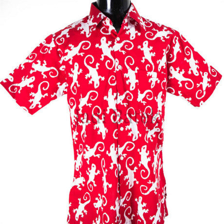 Red Batik Shirt
