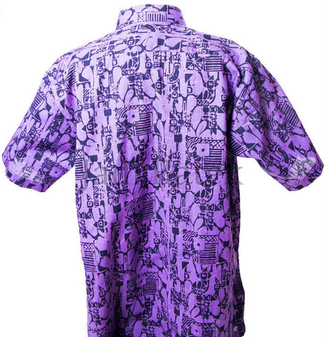Purple Batik Shirt