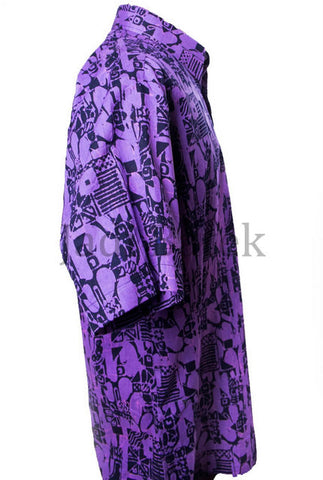 Purple Batik Shirt