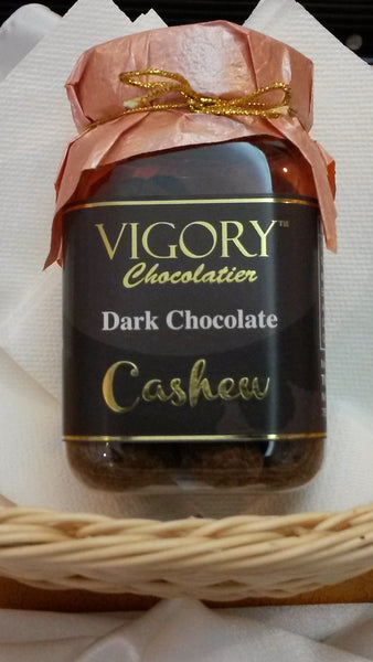 Cashew Dark Dragees By  Vigory Chocolatier