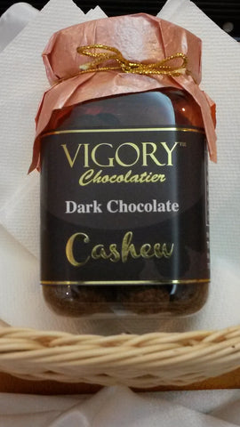 Cashew Dark Dragees By  Vigory Chocolatier