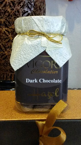 Hazel Dark Dragees By Vigory Chocolatier