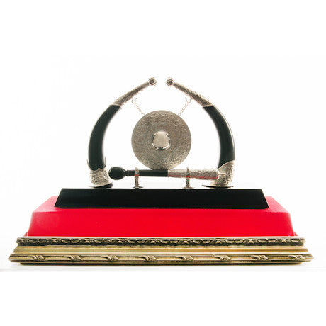 Silver Gong 4" with Casing by Karyaneka