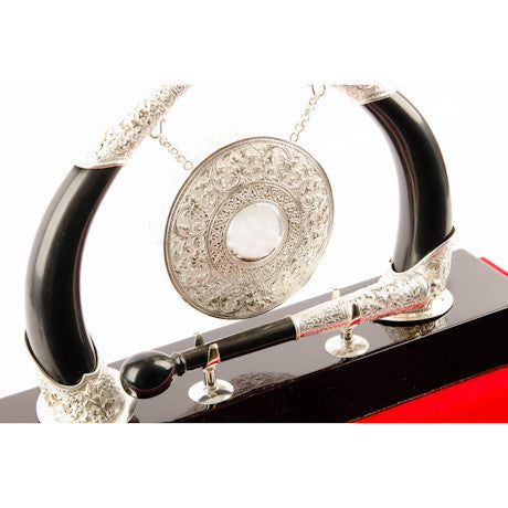 Silver Gong 4" with Casing by Karyaneka