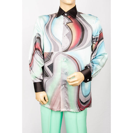 Kemeja Satin Front Lining by Karyaneka