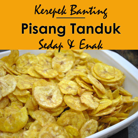 Kerepek Pisang Tanduk Bulat by D RAZ
