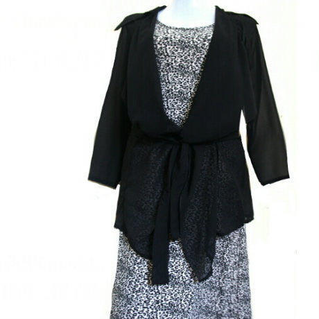 Dahlia Chiffon Cardigan