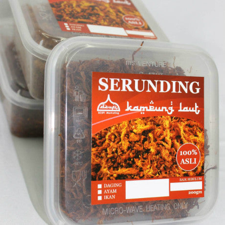 Chicken, Beef & Fish - Serunding Kampung Laut by Dzufi Marketing of Kuala Lumpur
