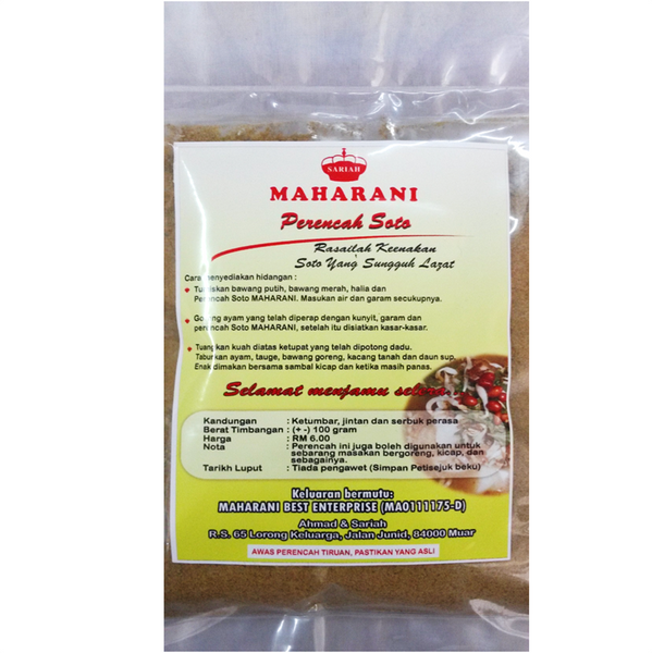 Perencah Soto by Maharani Best Enterprise