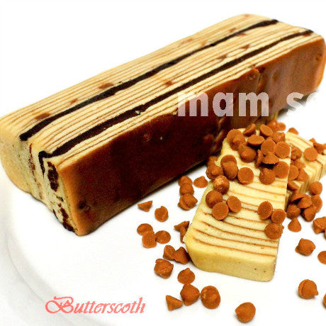 Kek Lapis Butterscotch by Mam Selera
