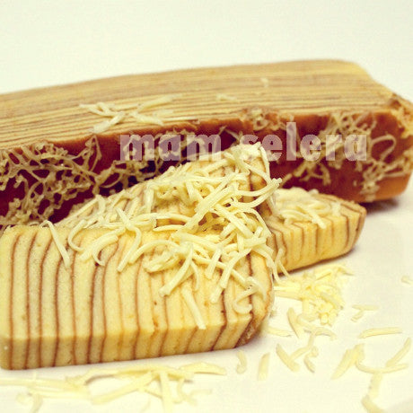Kek Lapis Cheese by Mam Selera