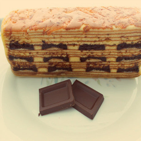 Kek Lapis Chocolate Cheese by Mam Selera