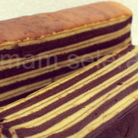 Kek Lapis Horlicks Chocolate by Mam Selera