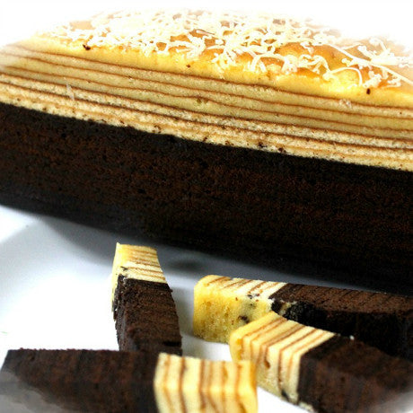 Kek Lapis Marble Cheese by Mam Selera