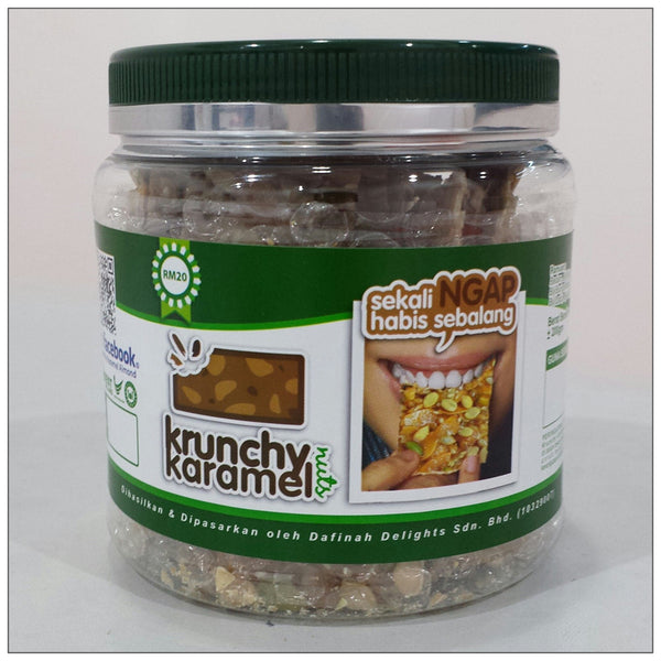 Krunchy Karamel Nuts by Dafinah Delight